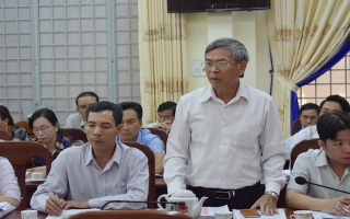 Ban Chỉ đạo tỉnh kiểm tra tiến độ xây dựng nông thôn mới tại huyện Dương Minh Châu