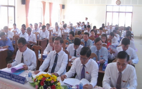 HĐND huyện Tân Biên khai mạc kỳ họp
 lần 7, khóa XI