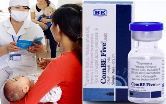 Tiêm vaccine Combe five trên toàn quốc từ tháng 12-2018