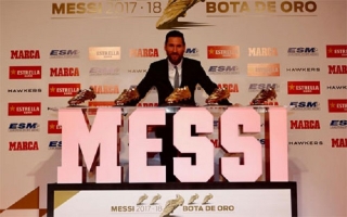 Messi chưa từng nghĩ có ngày đoạt năm Giày Vàng