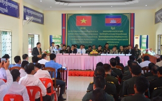 Sơ kết giai đoạn 17 công tác tìm kiếm, quy tập hài cốt liệt sĩ quân tình nguyện Việt Nam hy sinh tại Campuchia
