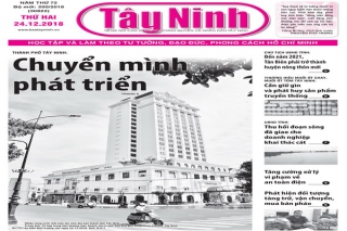 Điểm báo in Tây Ninh ngày 24.12.2018