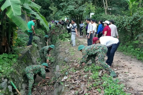 Huy động hơn 32.000 ngày công lao động trong đợt dân vận