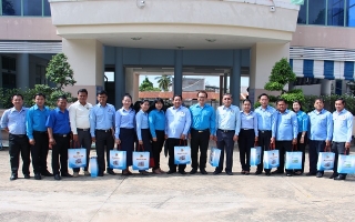Hội LHTN Tây Ninh gặp gỡ Hội Thanh niên 2 tỉnh Tboung Khmum và Prey Veng (Campuchia)