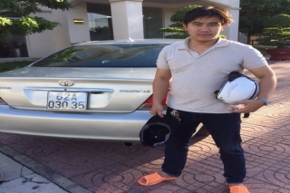 CSGT Trảng Bàng bắt giữ xe ô tô không rõ nguồn gốc