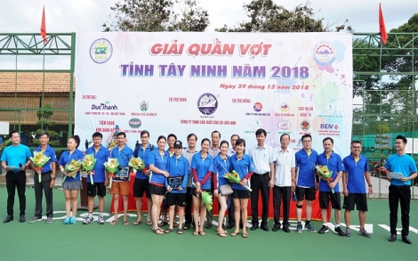 Khai mạc giải quần vợt Tây Ninh