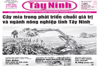 Điểm báo in Tây Ninh ngày 04.01.2019