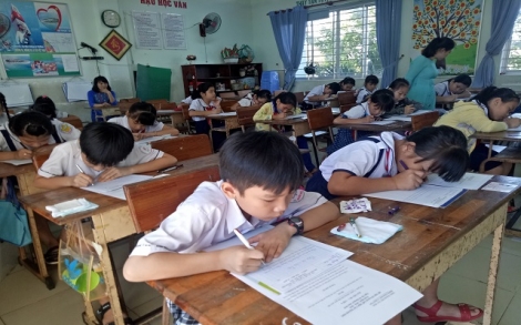 Thành phố Tây Ninh tổ chức hội thi “Vở sạch, chữ đẹp” năm học 2018-2019