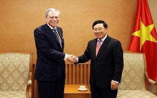 Phó Thủ tướng Phạm Bình Minh tiếp nguyên Bộ trưởng Thương mại Hoa Kỳ