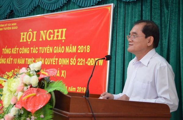 Ngành Tuyên giáo cần đổi mới phương thức, nâng cao chất lượng công tác tham mưu