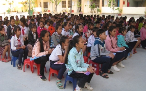 Tân Biên: Khai mạc Hội thi “Vở sạch - Chữ đẹp” năm học 2018 - 2019