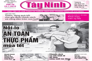 Điểm báo in Tây Ninh ngày 23.01.2019