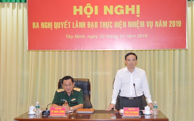 Đảng ủy Quân sự Tây Ninh ra Nghị quyết lãnh đạo năm 2019