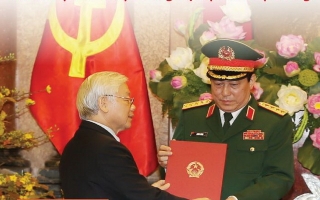 Đồng chí Lương Cường được thăng cấp bậc hàm Đại tướng