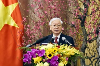 Lời chúc Tết Nguyên đán Kỷ Hợi của Tổng Bí thư, Chủ tịch nước Nguyễn Phú Trọng