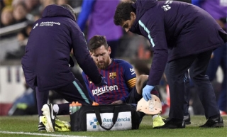 Messi lại nghỉ tập, có nguy cơ vắng mặt trận kế tiếp