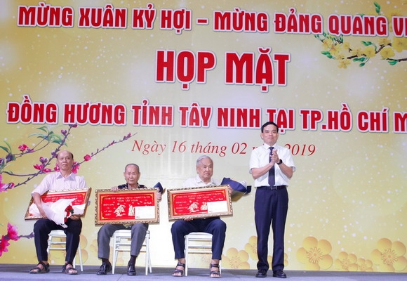 Họp mặt đồng hương Tây Ninh tại TP.Hồ Chí Minh xuân Kỷ Hợi