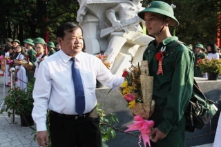 Tây Ninh tổ chức lễ giao nhận quân 2019