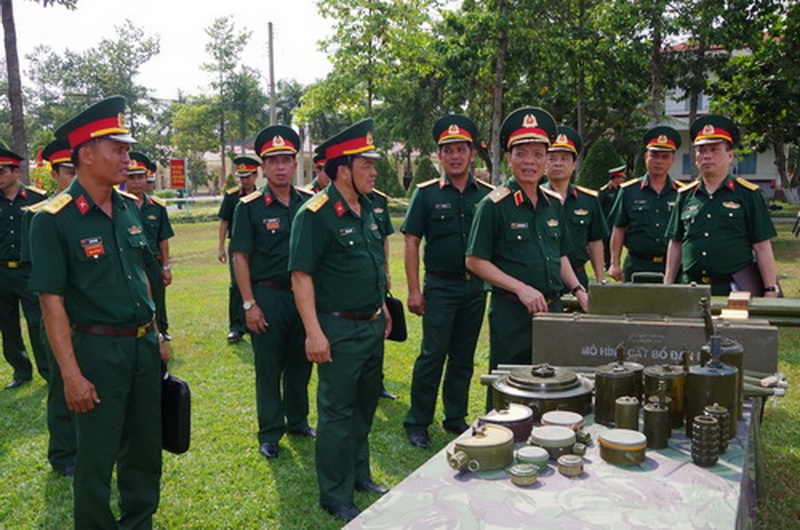 Bộ Tổng tham mưu kiểm tra tại Sư đoàn 5