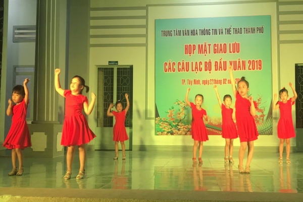 Trung tâm VHTT&TT TP.Tây Ninh: Họp mặt giao lưu các CLB đầu năm 2019