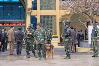Nhiều lớp an ninh thắt chặt tối đa ở ga Đồng Đăng trước Thượng đỉnh Mỹ-Triều