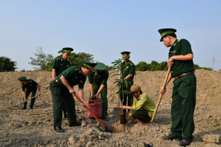 Biên phòng Tây Ninh: Phát động “Tết trồng cây đời đời nhớ ơn Bác Hồ”