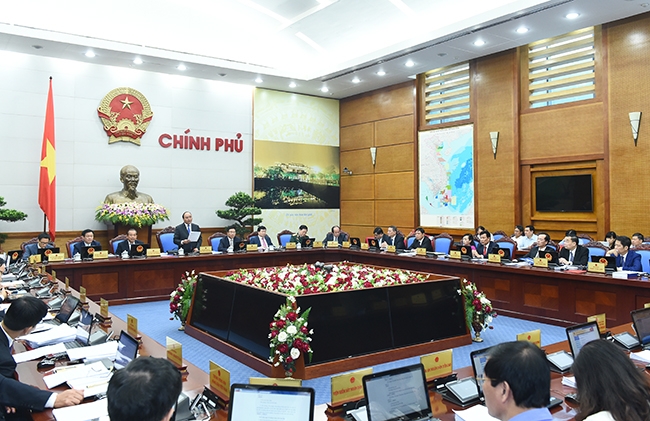 Chính phủ họp phiên thường kỳ tháng 2/2019