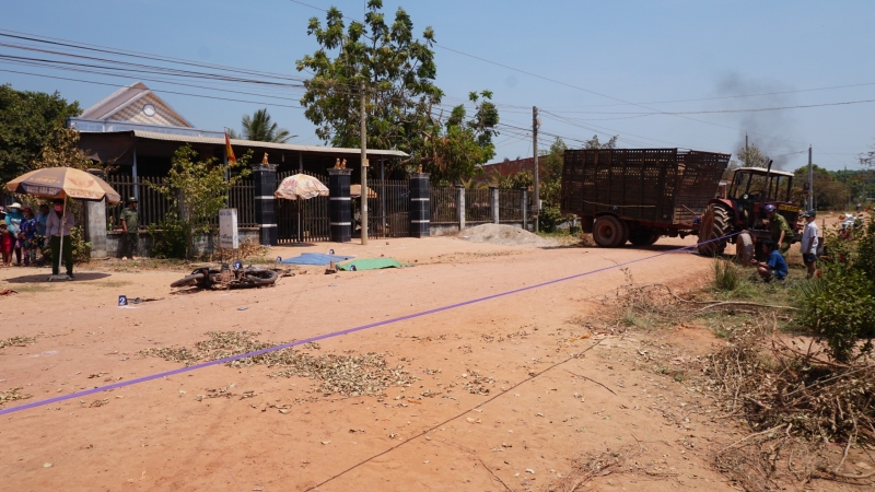 Tân Châu: Một vụ tai nạn giao thông, 4 người thương vong