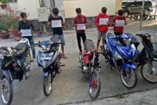 CATP. Tây Ninh tạm giữ các đối tượng tham gia cỗ vũ đua xe trái phép