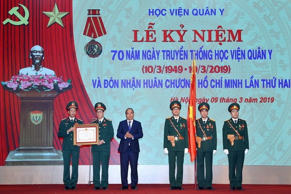 'Học viện Quân y phải sớm đạt tiêu chí trường trọng điểm quốc gia'