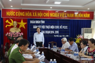 ĐBQH: Giám sát tình hình thực hiện chính sách, pháp luật về PCCC giai đoạn 2014-2018