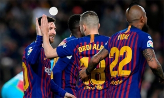 Messi giúp Barca nối dài mạch thắng