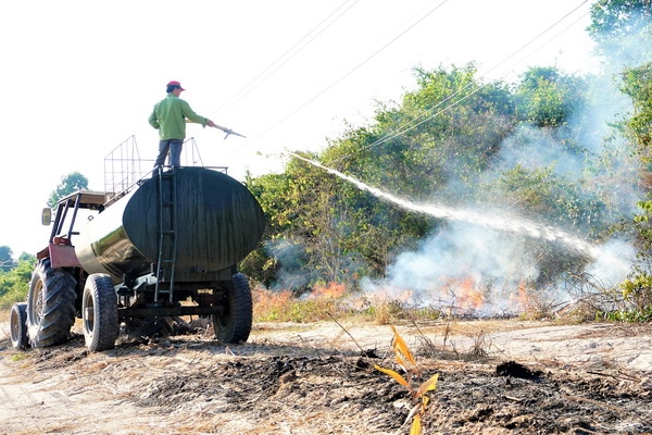 Cảnh báo nguy cơ cháy rừng cấp 5