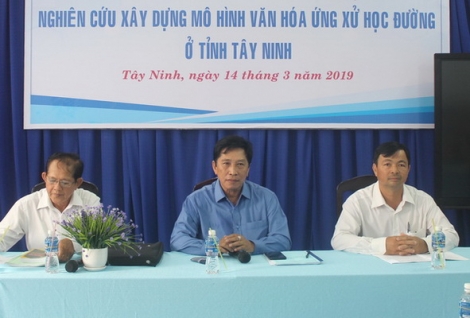 Tây Ninh:Hội thảo xây dựng mô hình ứng xử văn hoá học đường