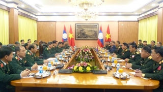 Quan hệ hợp tác quân đội là trụ cột trong quan hệ hợp tác toàn diện hai nước Việt - Lào