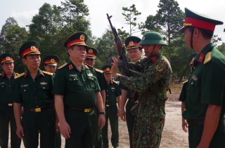 Tổng cục Chính trị QĐND Việt Nam kiểm tra tại Sư đoàn 5