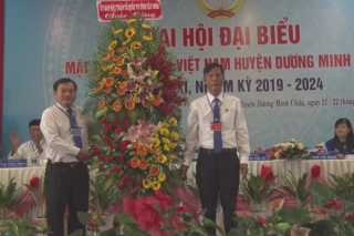 Đại hội đại biểu MTTQ Việt Nam huyện Dương Minh Châu lần thứ XI