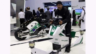 Cảnh sát Dubai mua mô tô bay để tuần tra