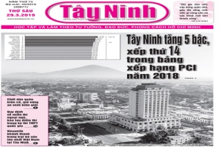 Điểm báo in Tây Ninh ngày 29.03.2019