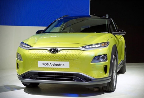 Hyundai Kona động cơ điện giá từ 58.000 USD tại Thái Lan