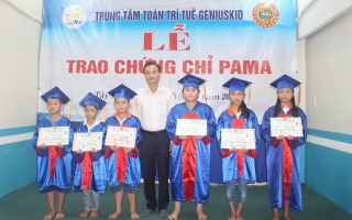 Trao chứng chỉ quốc tế Pama cho 44 học viên Tây Ninh