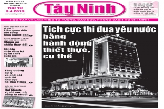 Điểm báo in Tây Ninh ngày 03.04.2019