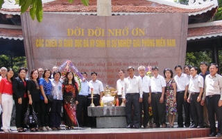 Sẽ nâng cấp Nghĩa trang liệt sĩ Tân Biên (Đồi 82)