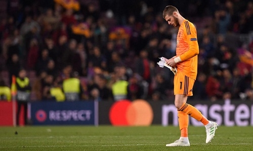 De Gea xin lỗi đồng đội sau trận thua Barca