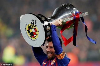Messi lập công, Barcelona bảo vệ thành công ngôi vương La Liga