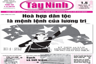 Điểm báo in Tây Ninh ngày 01.05.2019