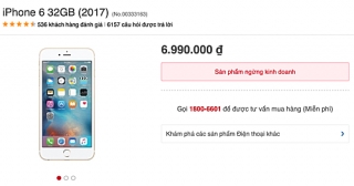 iPhone 6 không còn bán tại Việt Nam