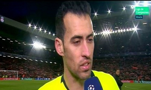 Busquets xin lỗi CĐV Barca sau khi thua thảm Liverpool