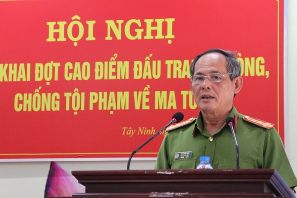 Triển khai đợt cao điểm đấu tranh phòng, chống tội phạm về ma tuý