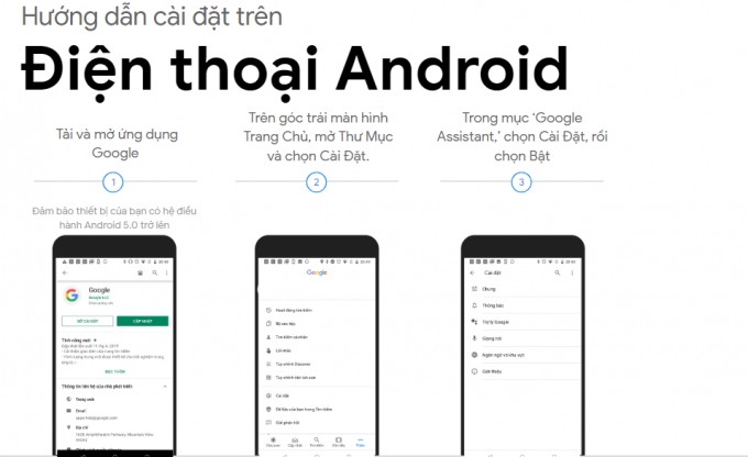 Cách sử dụng Google Assistant tiếng VIệt trên điện thoại Android và iOS